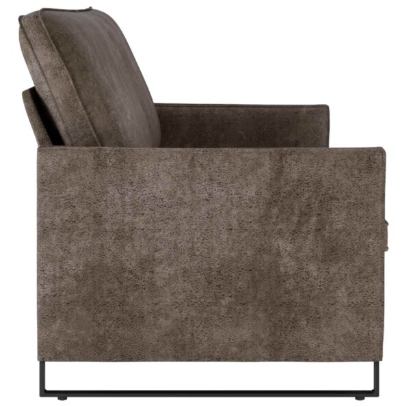 vidaXL Sedačka pre 3 Tmavosivá 190 x 81 x 82 cm – Obrázok 4