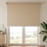 vidaXL Exteriérová roletka na ochranu proti UV žiareniu Béžová – Obrázok 3
