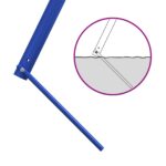 vidaXL Rám hojdačky vonku s hojdačkou pre až 3 deti 213 x 185 x 185 cm – Obrázok 8