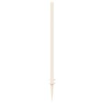 vidaXL Trellis s hrotom Biela 99 x 6 x 165 cm PP – Obrázok 5