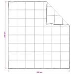 vidaXL Prikrývka na celý rok Biela 200 x 240 cm Bambusové vlákno – Obrázok 7