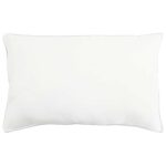 vidaXL Vankúš Biela 40 x 60 cm Bambusové vlákno – Obrázok 2