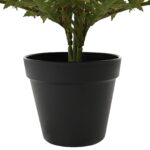 vidaXL Umelý papraďový stromček Zelená 58 x 13 x 60 cm Textília a PE – Obrázok 4