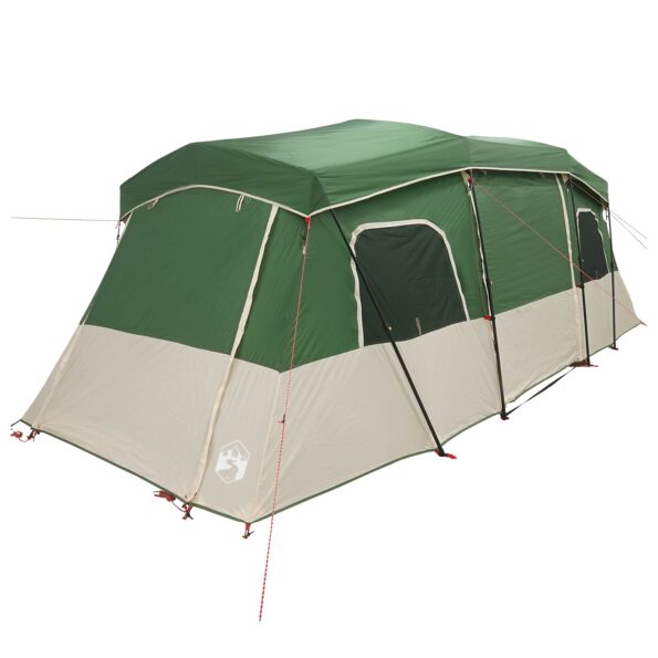 vidaXL 3 osoba Pre 3 osoby Zelená 185T Polyester s PU náterom – Obrázok 3