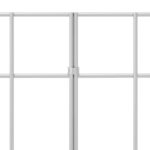 vidaXL Záhradný plotový panel 24 pcs Pozinkovaná oceľ Strieborná – Obrázok 6