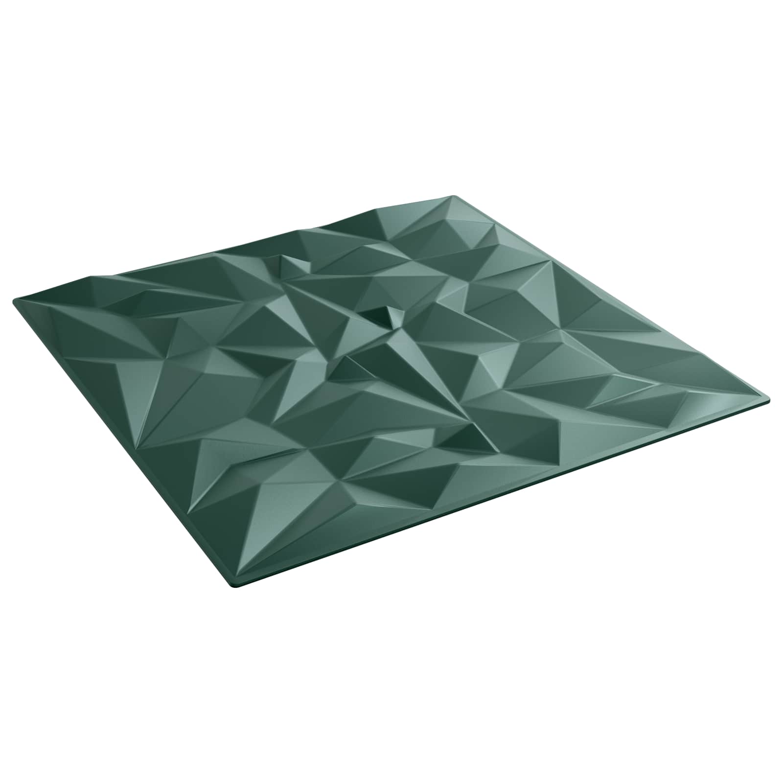 42046064_1.jpg vidaXL Nástenné panely 48 pcs Amethyst Zelený 50 x 50 cm XPS Pena – Obrázok 1