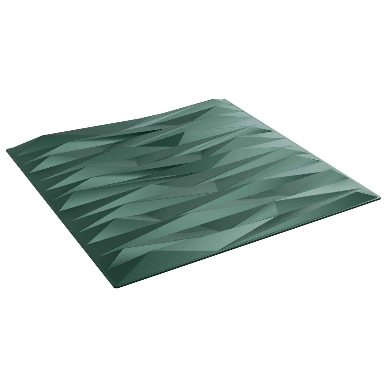 42046088_1.jpg vidaXL Nástenné panely 24 pcs Stone Zelený 50 x 50 cm XPS Pena – Obrázok 1