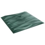 vidaXL Nástenné panely 48 pcs Stone Zelený 50 x 50 cm XPS Pena
