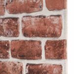 vidaXL Nástenné panely 10 pcs Tmavohnedá a biela 100 x 50 cm EPS pena – Obrázok 3