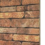 vidaXL Nástenné panely 10 pcs Hnedá a biela 100 x 50 cm EPS pena – Obrázok 3