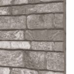 vidaXL Nástenné panely 10 pcs Tmavosivá 100 x 50 cm EPS pena – Obrázok 3