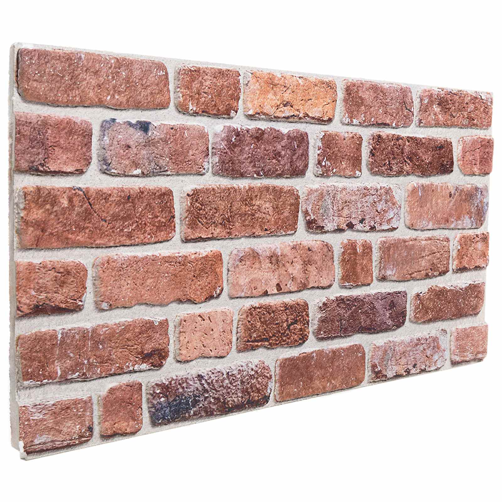 42046099_1.jpg vidaXL Nástenné panely 10 pcs Červená 100 x 50 cm EPS pena – Obrázok 1