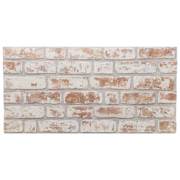 vidaXL Nástenné panely 10 pcs Červená a Biela 100 x 50 cm EPS pena – Obrázok 2