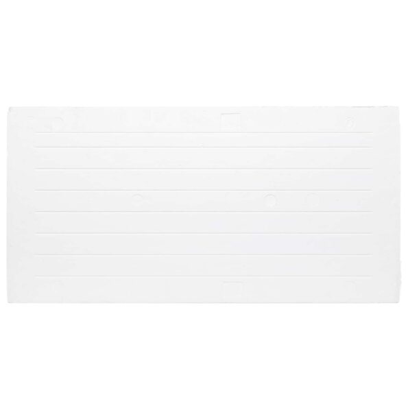vidaXL Nástenné panely 10 pcs Červená a Biela 100 x 50 cm EPS pena – Obrázok 3