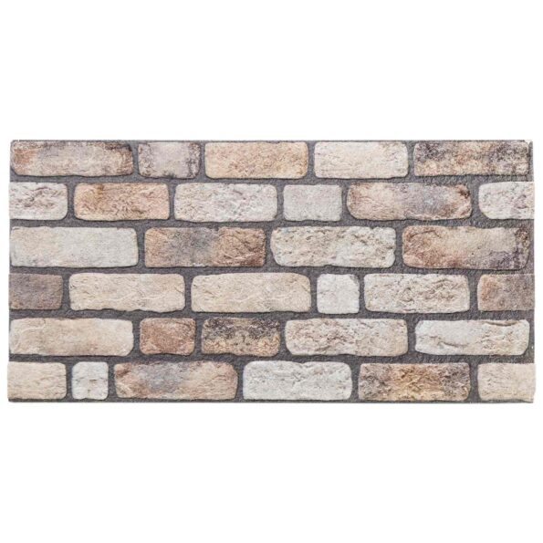 vidaXL Nástenné panely 10 pcs Svetlohnedá 100 x 50 cm EPS pena – Obrázok 2
