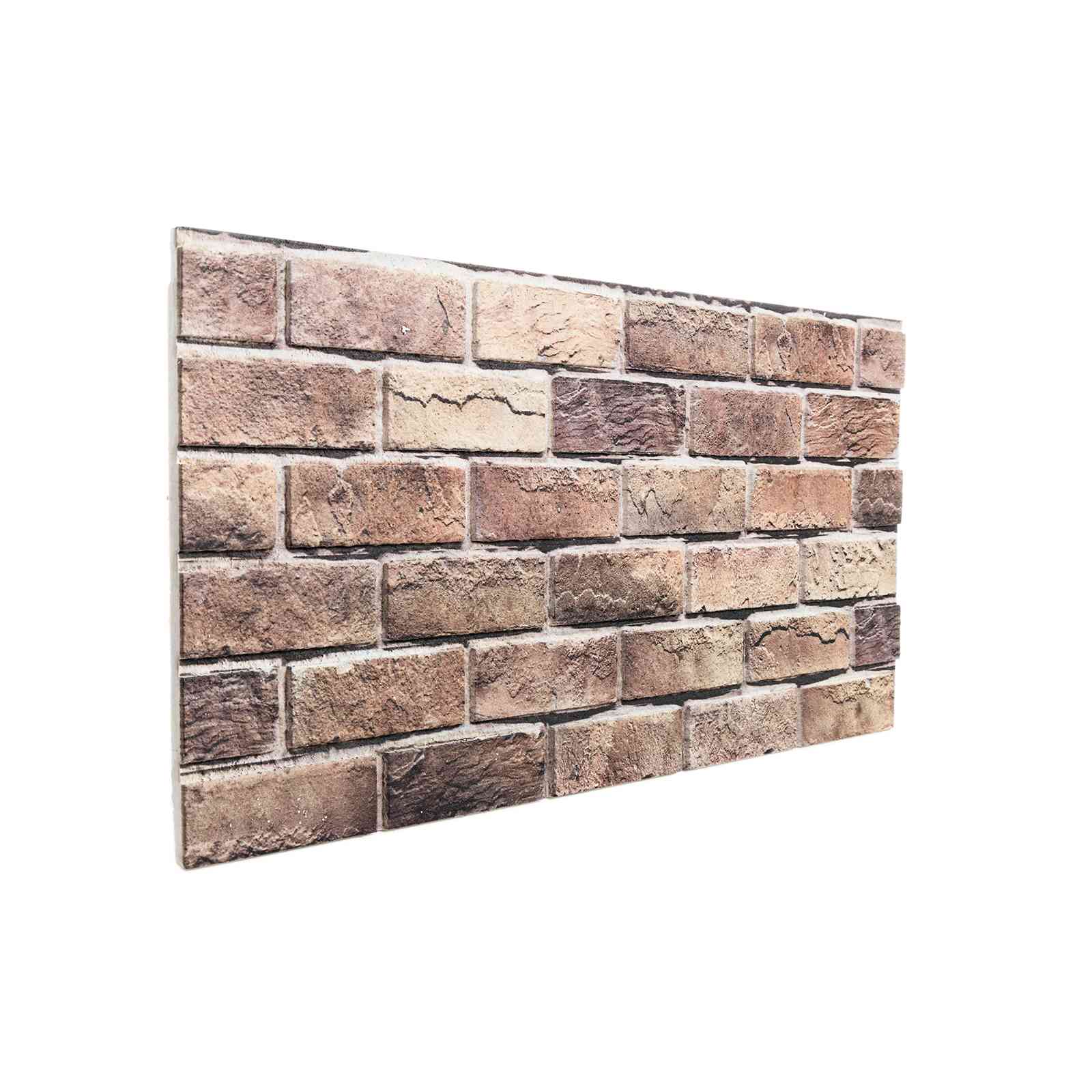42046103_1.jpg vidaXL Nástenné panely 10 pcs Hnedá a šedá 100 x 50 cm EPS pena – Obrázok 1