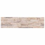 vidaXL Nástenné panely 10 pcs Biela a červená 100 x 25 cm EPS pena – Obrázok 2