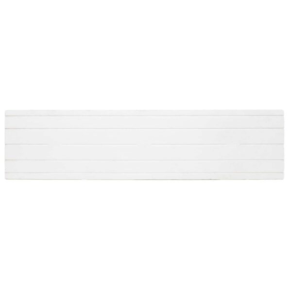 vidaXL Nástenné panely 10 pcs Biela a červená 100 x 25 cm EPS pena – Obrázok 3