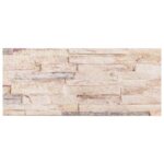vidaXL Nástenné panely 10 pcs Biela a červená 100 x 25 cm EPS pena – Obrázok 4