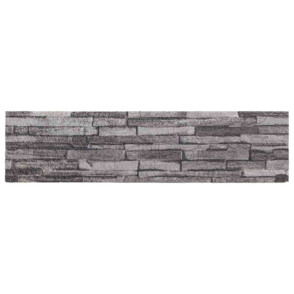 vidaXL Nástenné panely 10 pcs Antracit 100 x 25 cm EPS pena – Obrázok 2