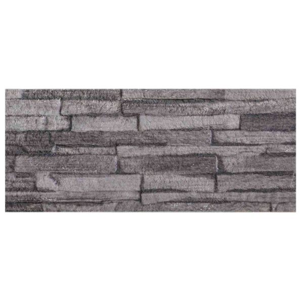 vidaXL Nástenné panely 10 pcs Antracit 100 x 25 cm EPS pena – Obrázok 4
