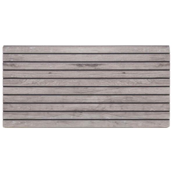 vidaXL Nástenné panely 5 pcs Biely 100 x 50 cm EPS pena – Obrázok 2