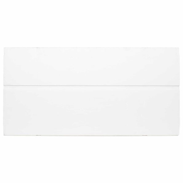 vidaXL Nástenné panely 5 pcs Biely 100 x 50 cm EPS pena – Obrázok 3
