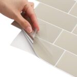 vidaXL Subway dlažba 50 pcs Béžová 29 x 21 cm Polyuretán a PET – Obrázok 6