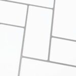 vidaXL Dlaždica herringbone 20 pcs Biela šedá 30 x 30 cm – Obrázok 9