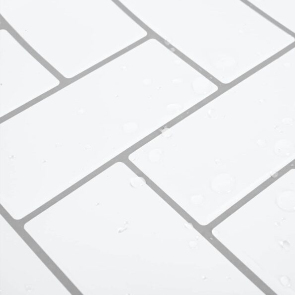 vidaXL Dlaždica herringbone 50 pcs Biela šedá 30 x 30 cm – Obrázok 8