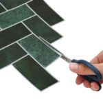 vidaXL Dlaždica herringbone 50 pcs Tmavozelená 30 x 30 cm – Obrázok 5