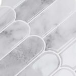 vidaXL Dlaždica s perím 50 pcs Šedý mramor 30 x 30 cm Polyuretán a PET – Obrázok 9