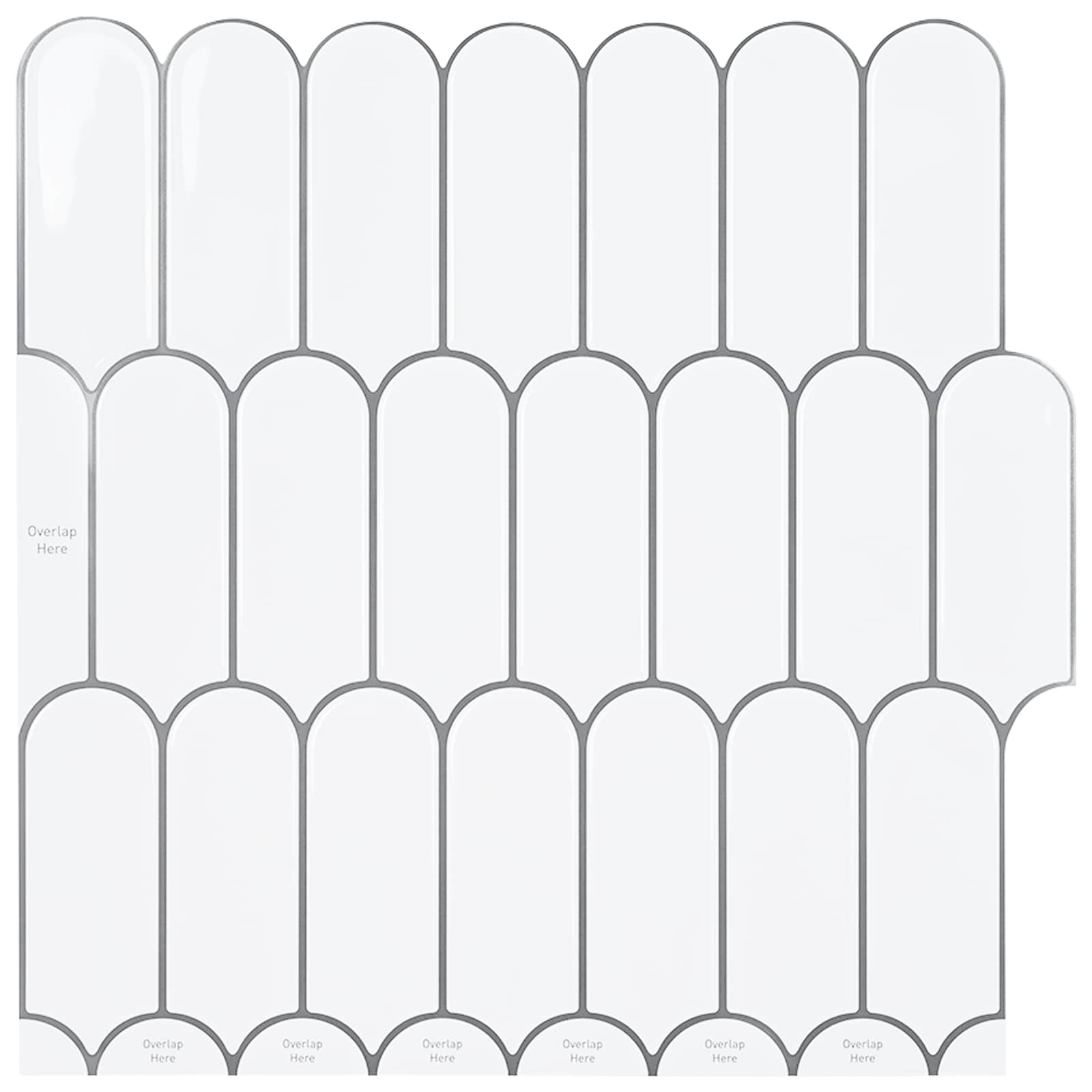 42046196_1.jpg vidaXL Dlaždica s perím 20 pcs Biela šedá 30 x 30 cm Polyuretán a PET – Obrázok 1