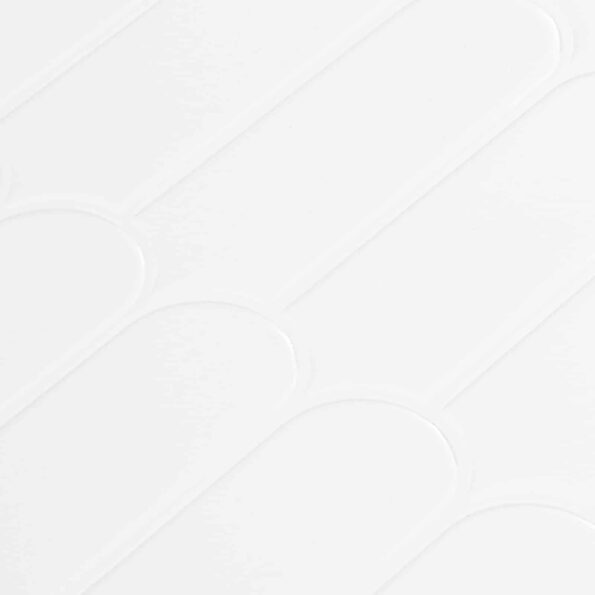 vidaXL Dlaždica s perím 10 pcs Biela 30 x 30 cm Polyuretán a PET – Obrázok 4