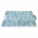 vidaXL Dlaždica s perím 10 pcs Zelená 30 x 30 cm Polyuretán a PET – Obrázok 3