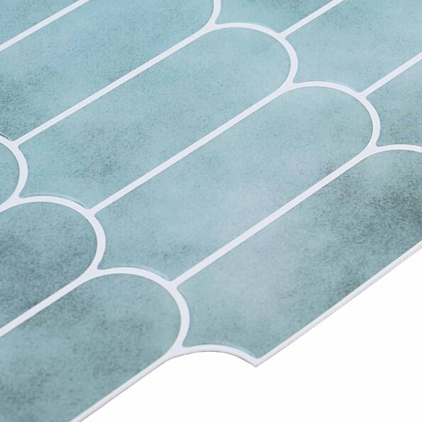 vidaXL Dlaždica s perím 10 pcs Zelená 30 x 30 cm Polyuretán a PET – Obrázok 4