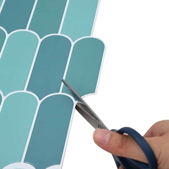 vidaXL Dlaždica s perím 20 pcs Modrá 30 x 30 cm Polyuretán a PET – Obrázok 5