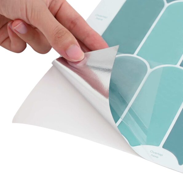 vidaXL Dlaždica s perím 20 pcs Modrá 30 x 30 cm Polyuretán a PET – Obrázok 6