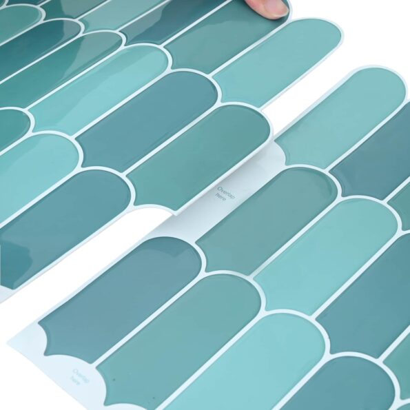 vidaXL Dlaždica s perím 20 pcs Modrá 30 x 30 cm Polyuretán a PET – Obrázok 7