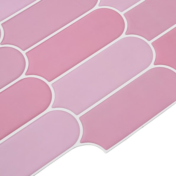 vidaXL Dlaždica s perím 20 pcs Ružová 30 x 30 cm Polyuretán a PET – Obrázok 4