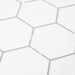vidaXL Hexagónová dlažba 20 pcs Biela šedá 30 x 30 cm Polyuretán a PET – Obrázok 8