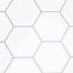 vidaXL Hexagónová dlažba 20 pcs Biela šedá 30 x 30 cm Polyuretán a PET – Obrázok 9