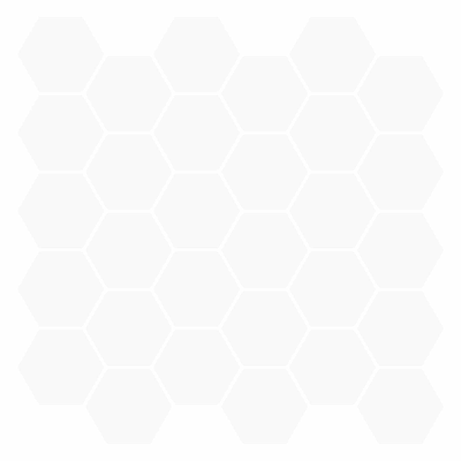 42046225_1.jpg vidaXL Hexagónová dlažba 10 pcs Biela 30 x 30 cm Polyuretán a PET – Obrázok 1