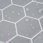 vidaXL Hexagónová dlažba 10 pcs Sivá 30 x 30 cm Polyuretán a PET – Obrázok 8