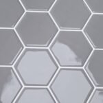 vidaXL Hexagónová dlažba 10 pcs Sivá 30 x 30 cm Polyuretán a PET – Obrázok 9