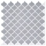 vidaXL Dlažba Lanturn 10 pcs Sivá 27 x 27 cm Polyuretán a PET