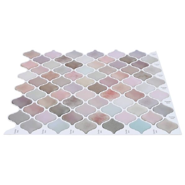 vidaXL Dlažba Lanturn 10 pcs Béžová 27 x 27 cm Polyuretán a PET – Obrázok 3