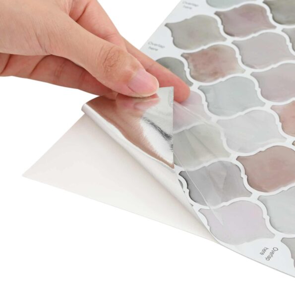 vidaXL Dlažba Lanturn 10 pcs Béžová 27 x 27 cm Polyuretán a PET – Obrázok 6