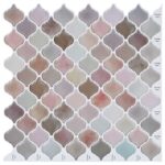 vidaXL Dlažba Lanturn 20 pcs Béžová 27 x 27 cm Polyuretán a PET