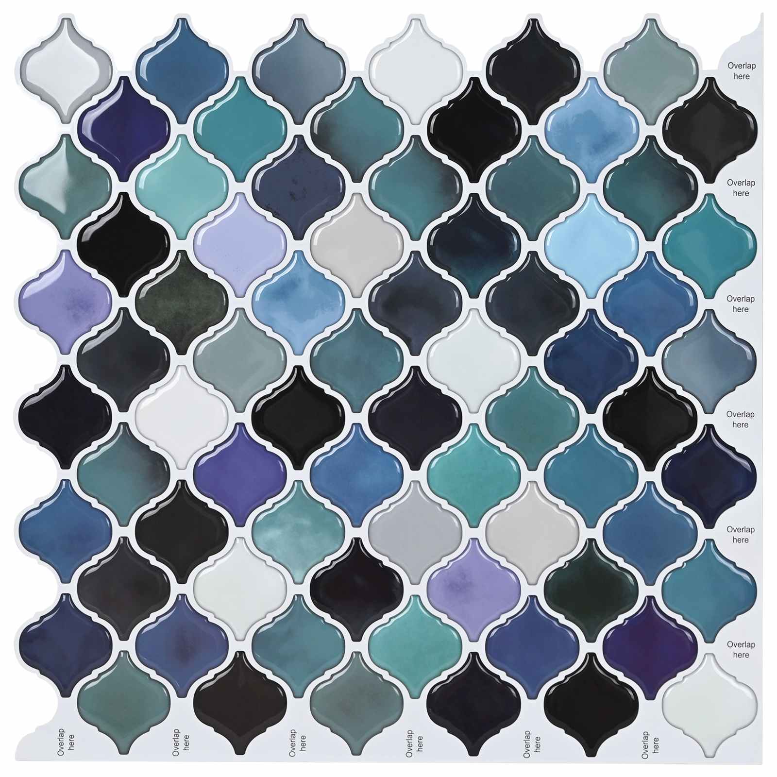 42046243_1.jpg vidaXL Dlažba Lanturn 10 pcs Modrozelená 27 x 27 cm Polyuretán a PET – Obrázok 1
